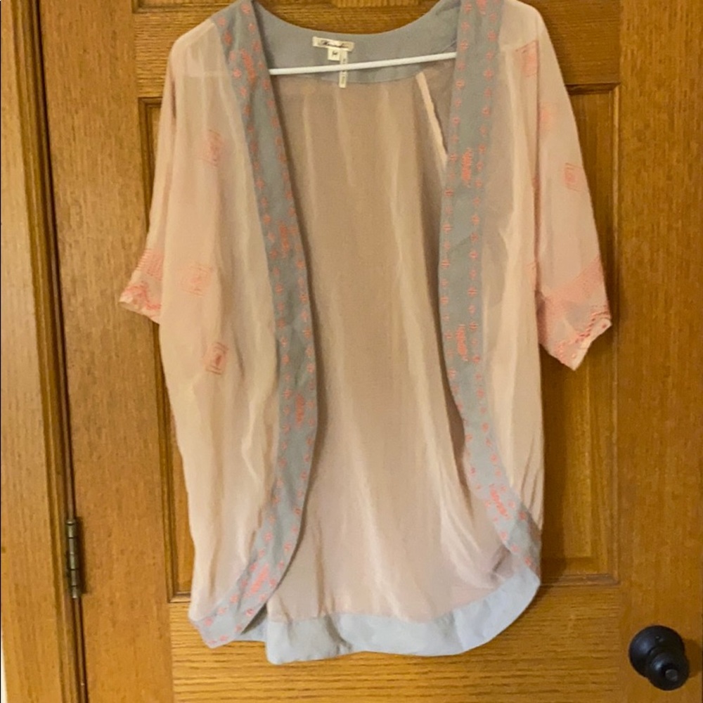 Sheer kimono